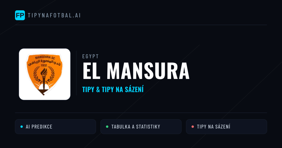 El Mansura Tipy a statistiky