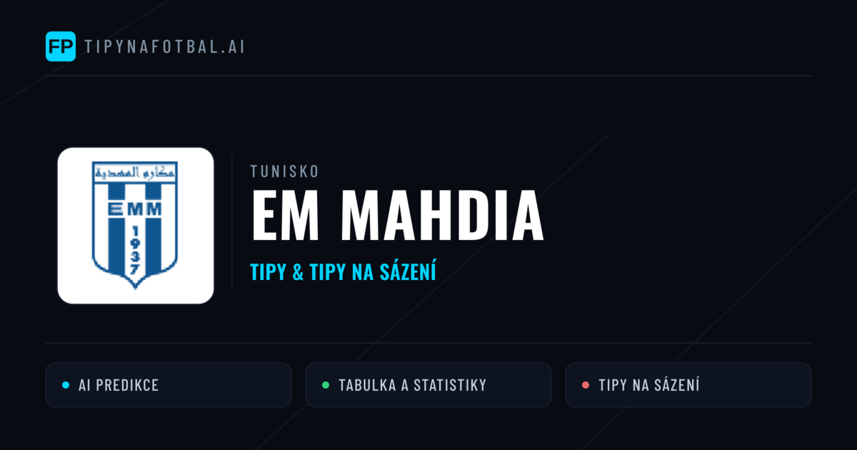 EM Mahdia Tipy a statistiky