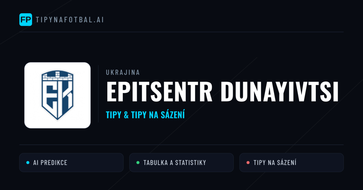 Epitsentr Dunayivtsi Tipy a statistiky