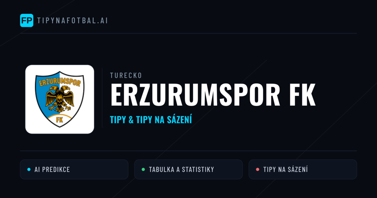 Erzurumspor FK Tipy a statistiky