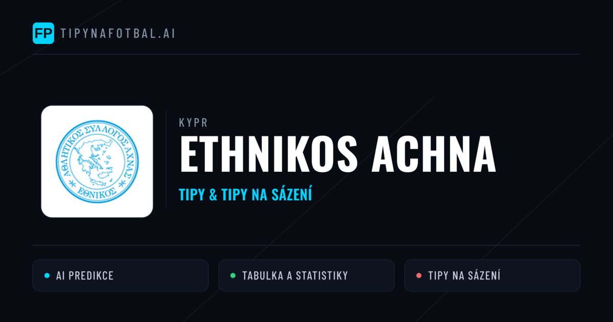 Ethnikos Achna Tipy a statistiky