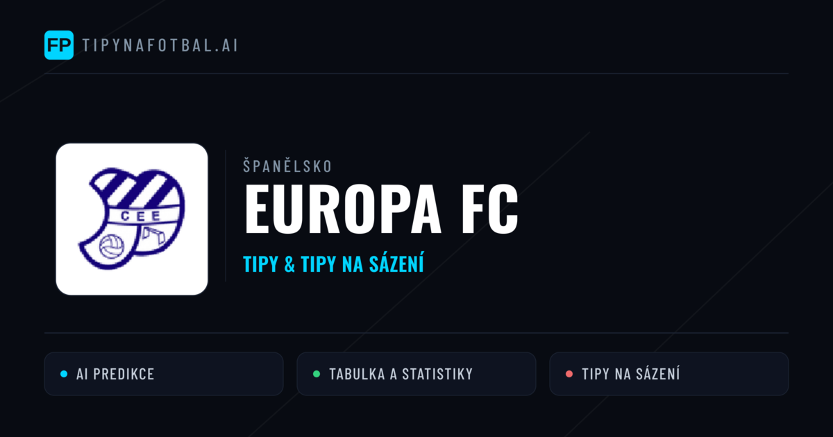 Europa FC Tipy a statistiky