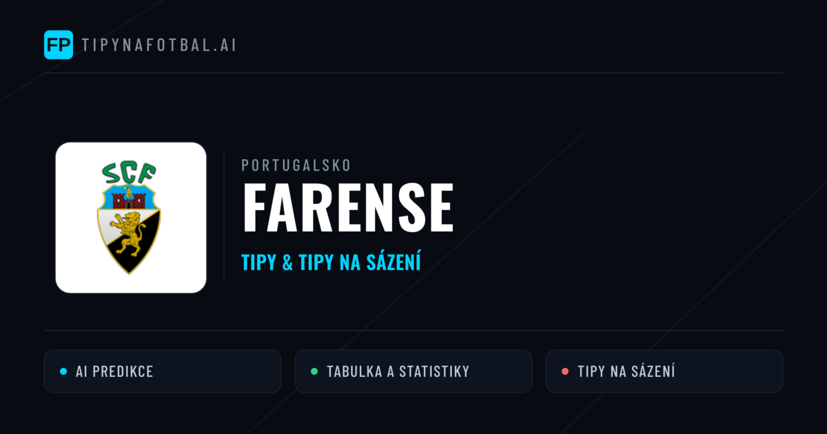 Farense Tipy a statistiky