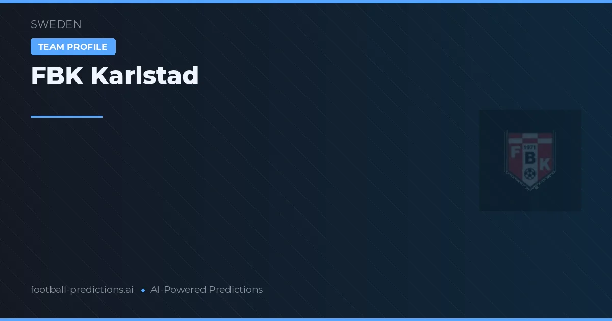 FBK Karlstad Tipy a statistiky