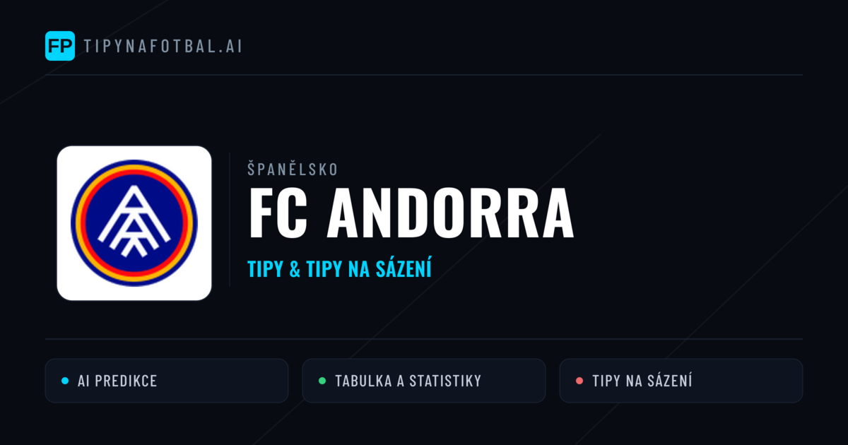 FC Andorra Tipy a statistiky