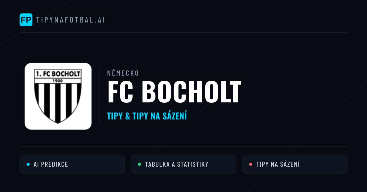 FC Bocholt Tipy a statistiky