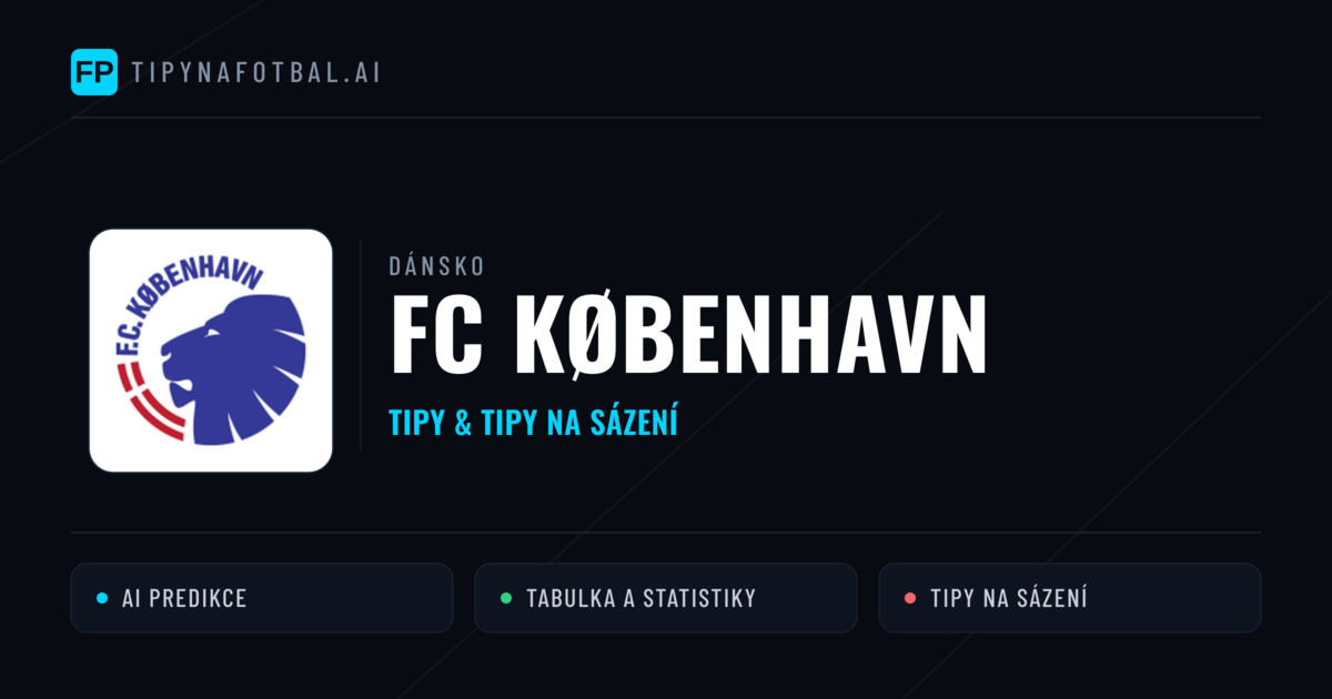 FC København Tipy a statistiky