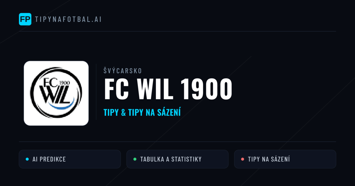 FC WIL 1900 Tipy a statistiky