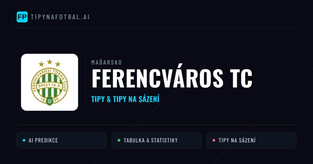 Ferencváros TC Tipy a statistiky
