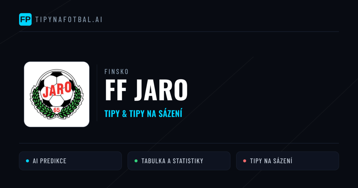 FF Jaro Tipy a statistiky