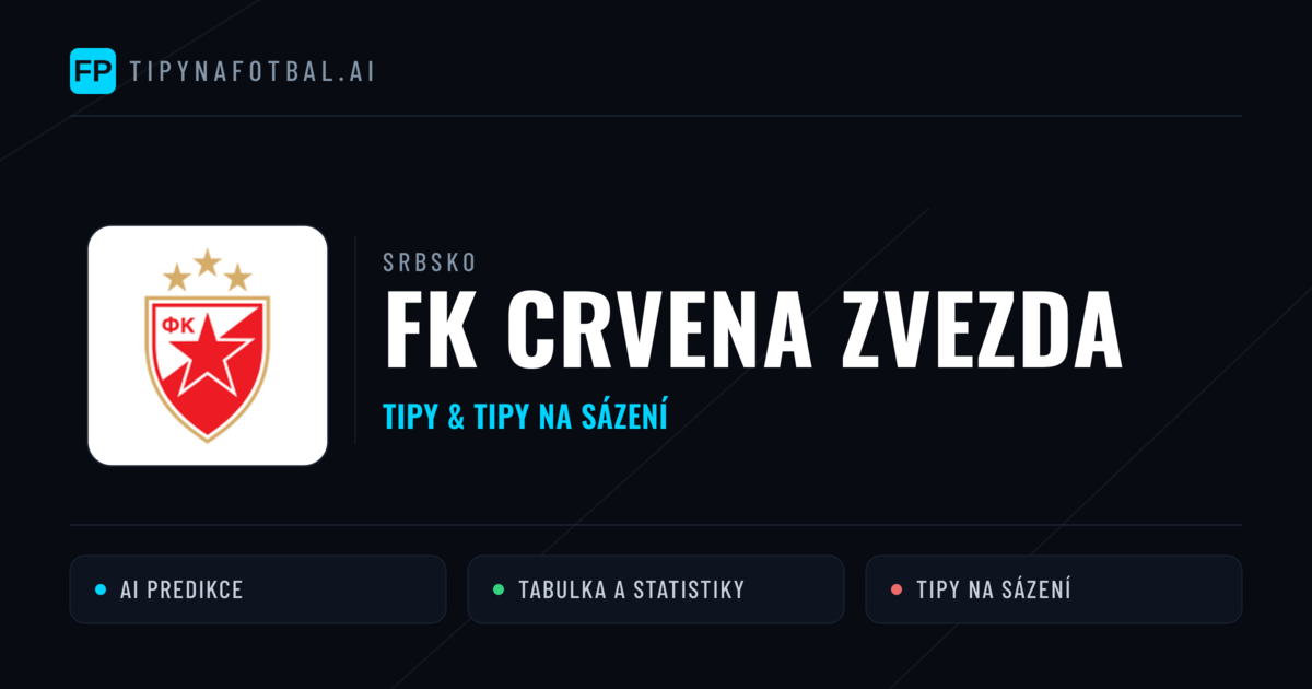 FK Crvena Zvezda Tipy a statistiky