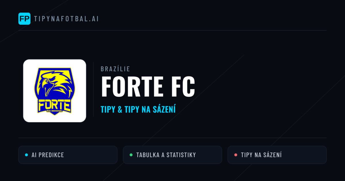 Forte FC Tipy a statistiky