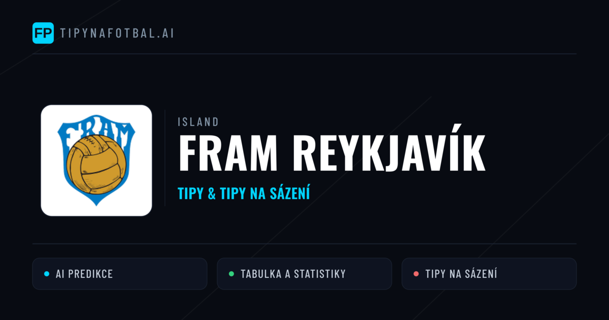 Fram Reykjavík Tipy a statistiky