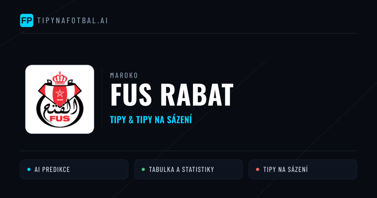 FUS Rabat Tipy a statistiky