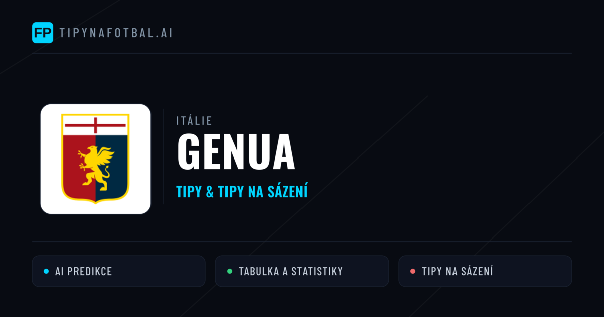 Genua Tipy a statistiky