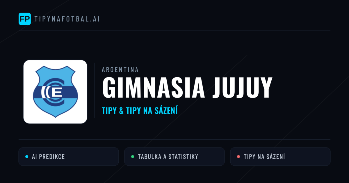 Gimnasia Jujuy Tipy a statistiky