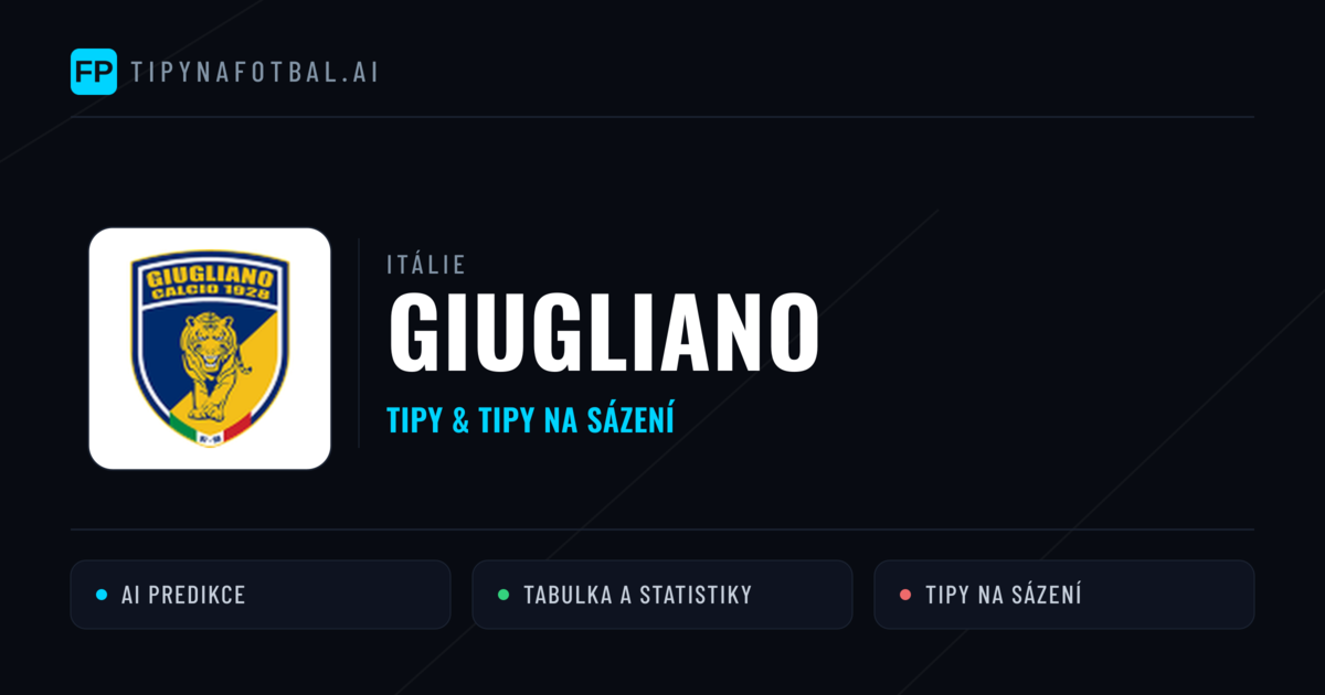 Giugliano Tipy a statistiky