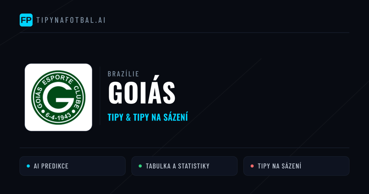 Goiás Tipy a statistiky