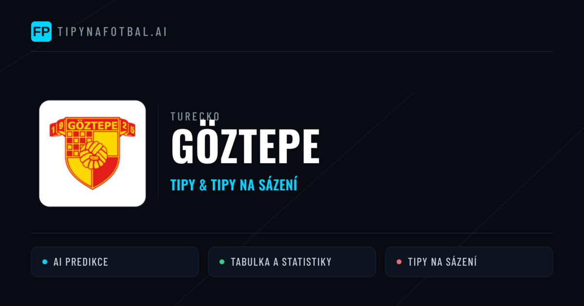 Göztepe Tipy a statistiky