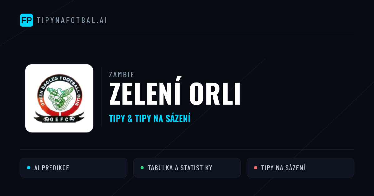 Zelení orli Tipy a statistiky