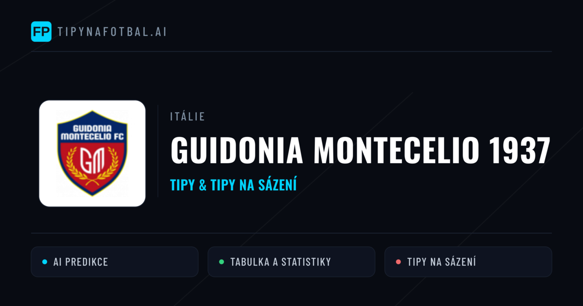 Guidonia Montecelio 1937 Tipy a statistiky