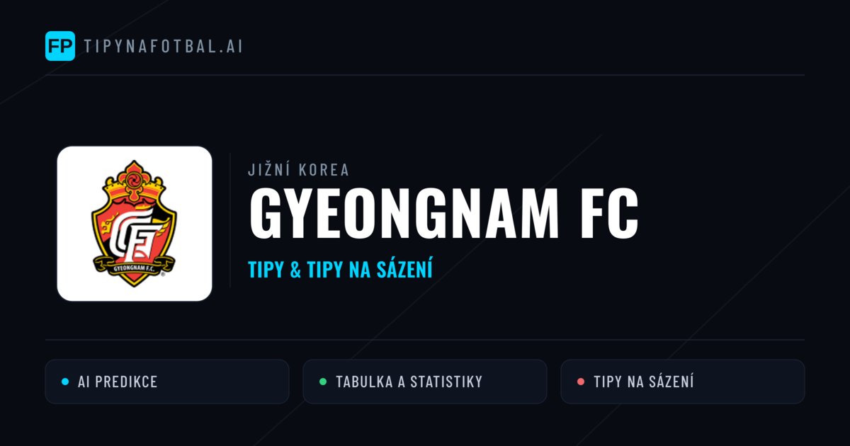 Gyeongnam FC Tipy a statistiky