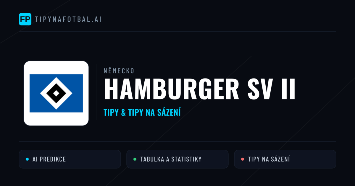 Hamburger SV II Tipy a statistiky