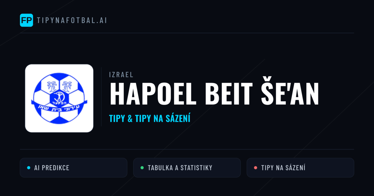 Hapoel Beit Še'an Tipy a statistiky