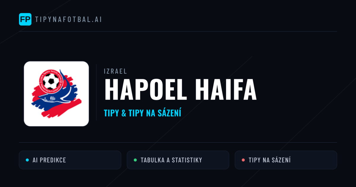 Hapoel Haifa Tipy a statistiky