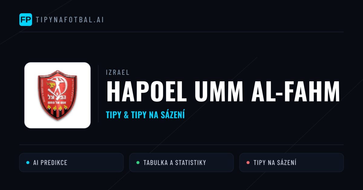 Hapoel Umm al-Fahm Tipy a statistiky