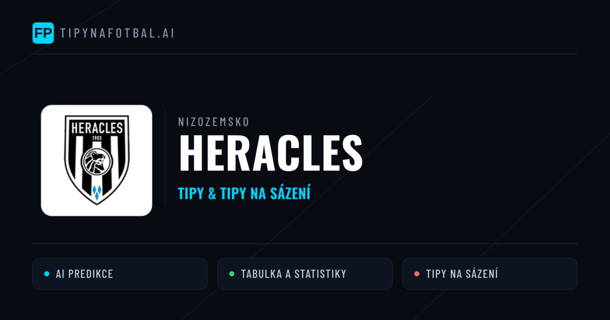 Heracles Tipy a statistiky