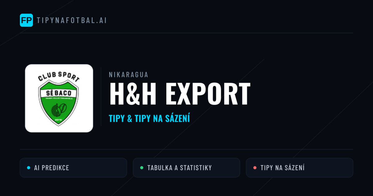 H&H Export Tipy a statistiky
