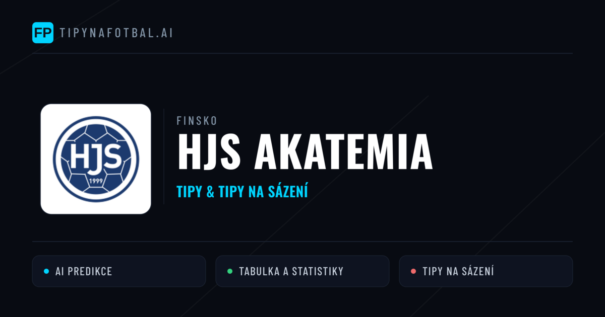 HJS Akatemia Tipy a statistiky