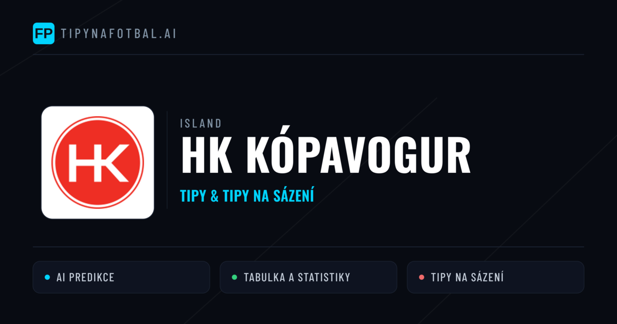 HK Kópavogur Tipy a statistiky