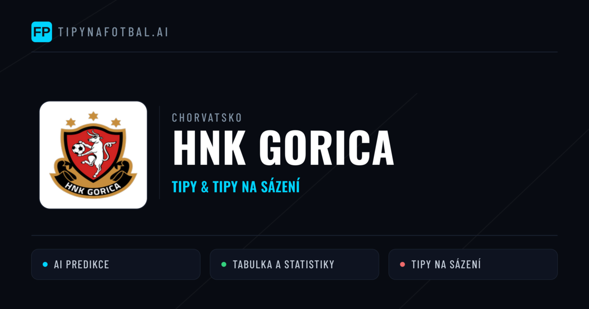 HNK Gorica Tipy a statistiky