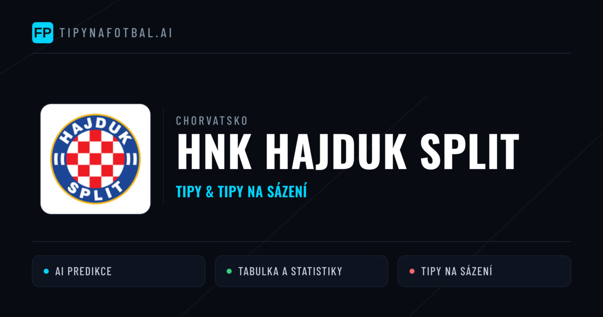 HNK Hajduk Split Tipy a statistiky
