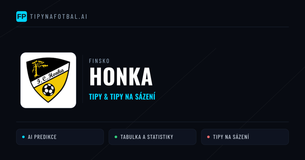 Honka Tipy a statistiky
