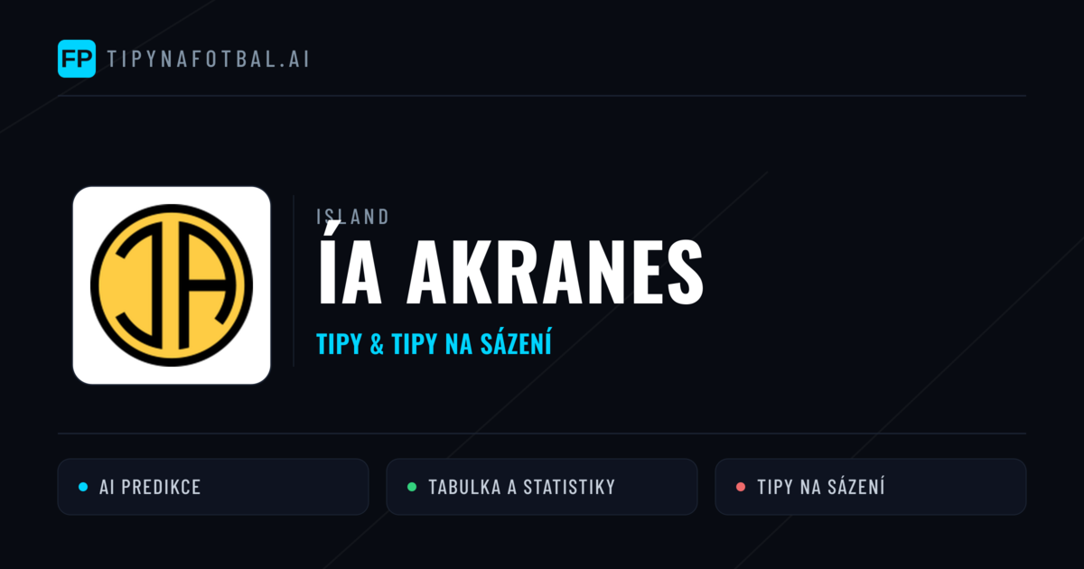 ÍA Akranes Tipy a statistiky