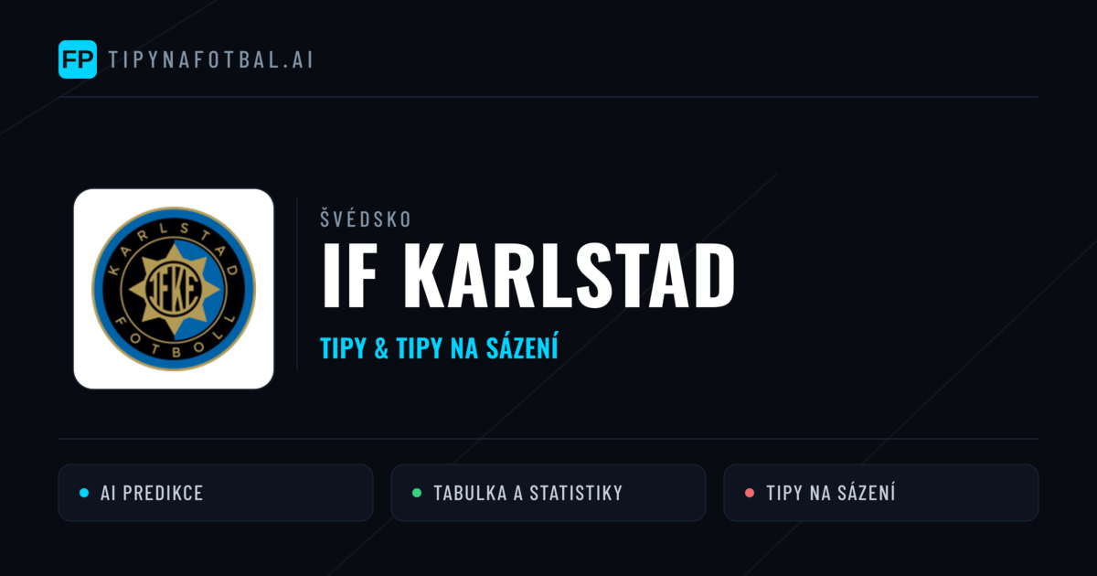 IF Karlstad Tipy a statistiky