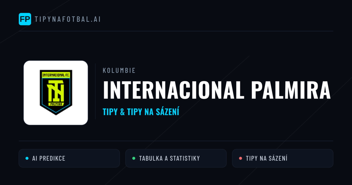 Internacional Palmira Tipy a statistiky