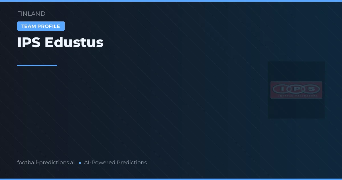 IPS Edustus Tipy a statistiky