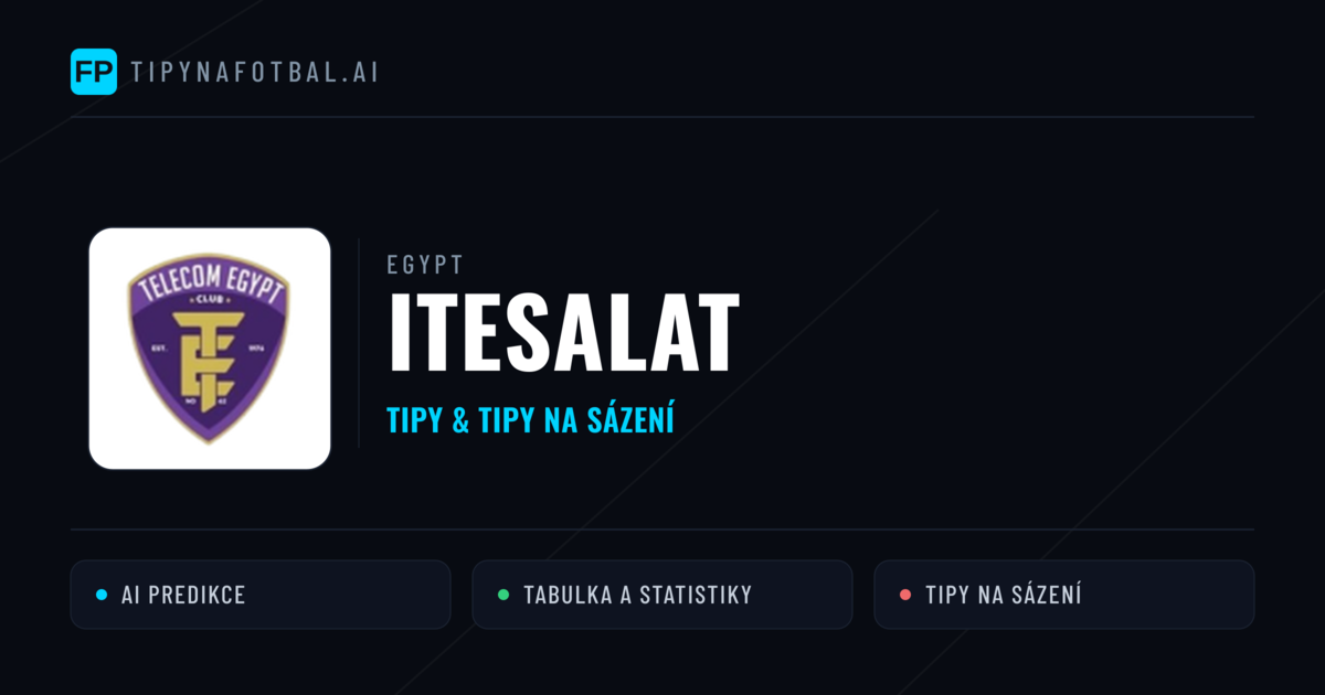 Itesalat Tipy a statistiky