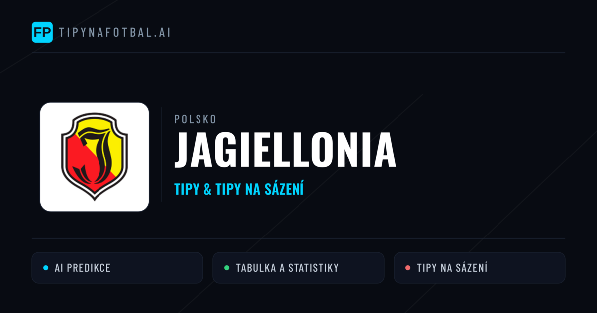 Jagiellonia Tipy a statistiky