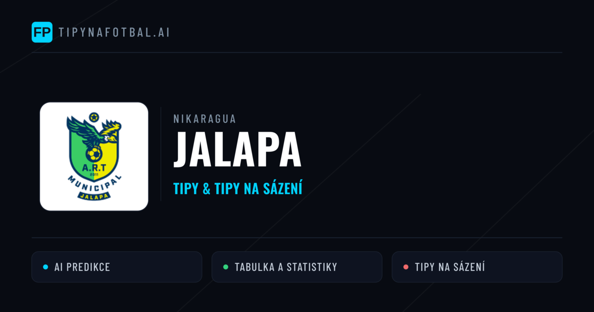 Jalapa Tipy a statistiky