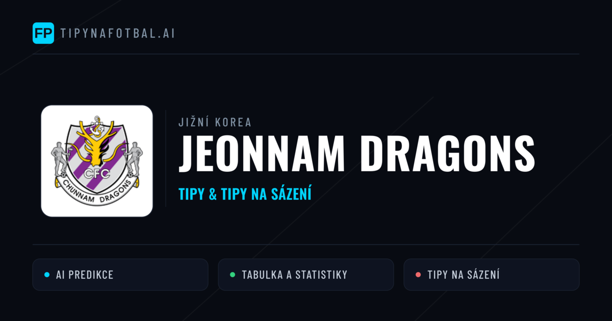 Jeonnam Dragons Tipy a statistiky