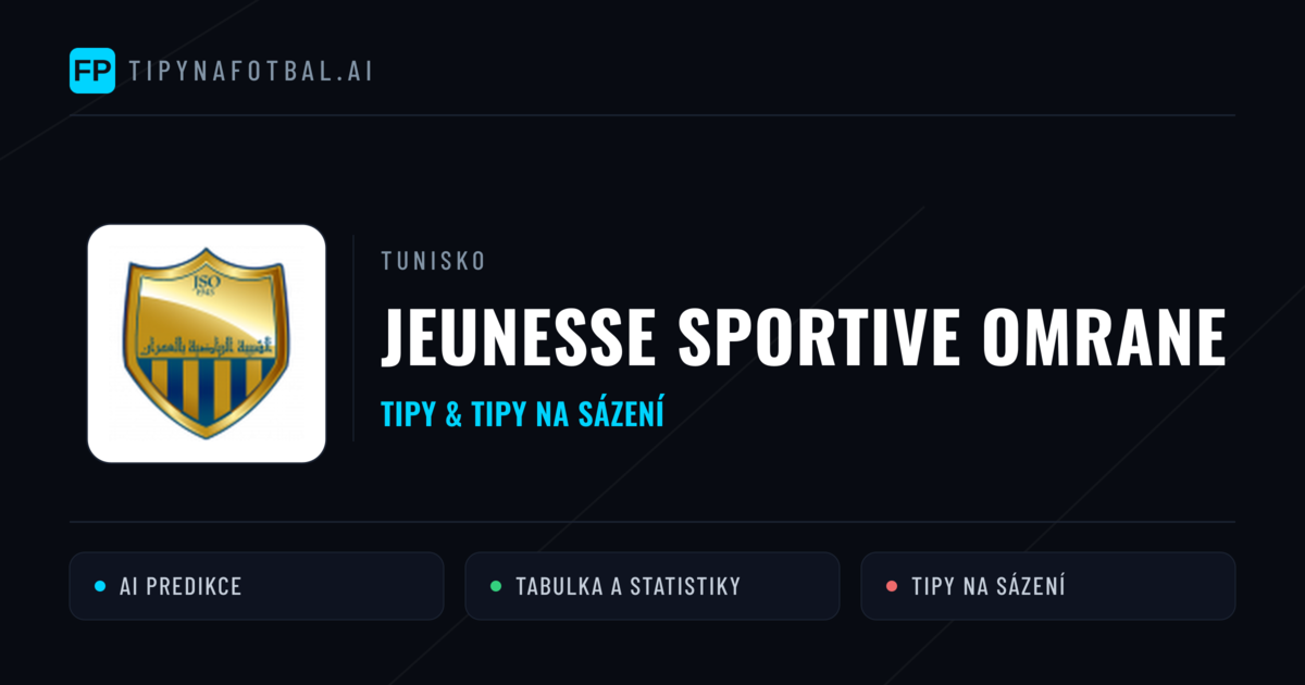 Jeunesse Sportive Omrane Tipy a statistiky