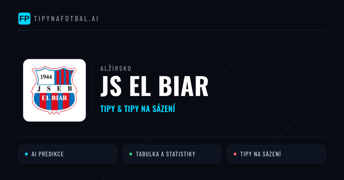 JS El Biar Tipy a statistiky