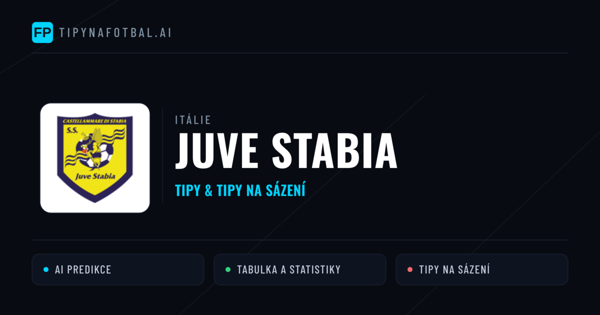Juve Stabia Tipy a statistiky