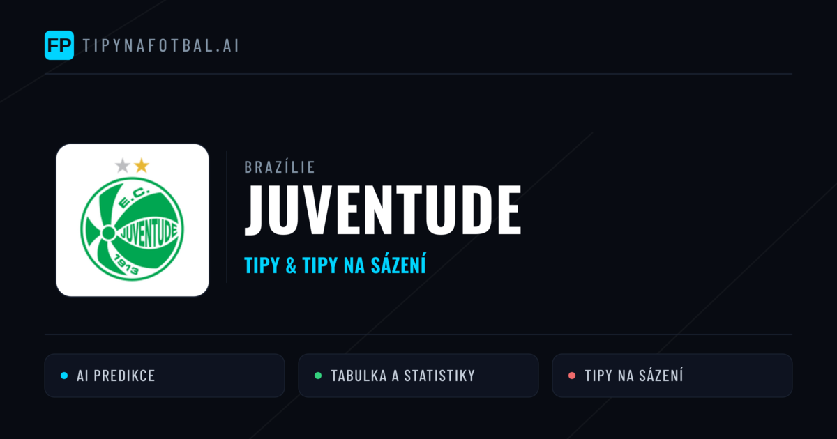 Juventude Tipy a statistiky