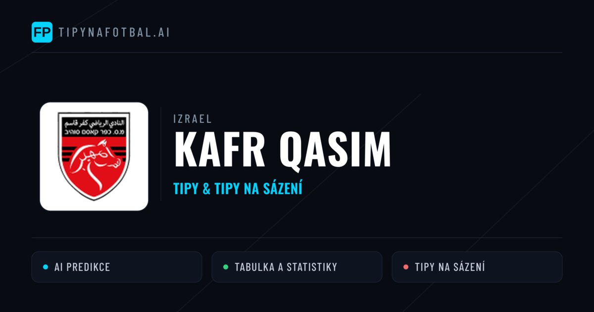 Kafr Qasim Tipy a statistiky